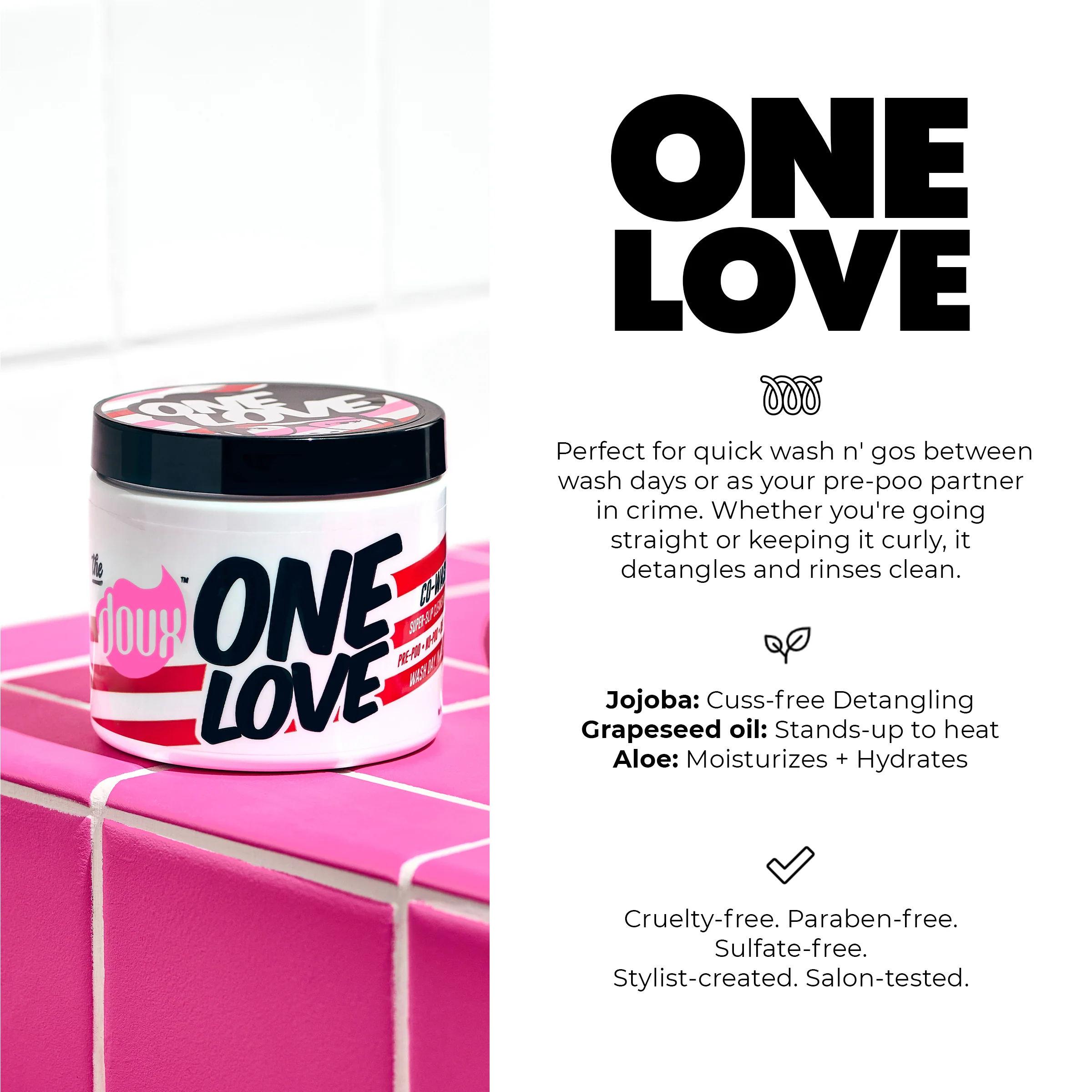 ONE LOVE Co-Wash™ 16oz - Image 4