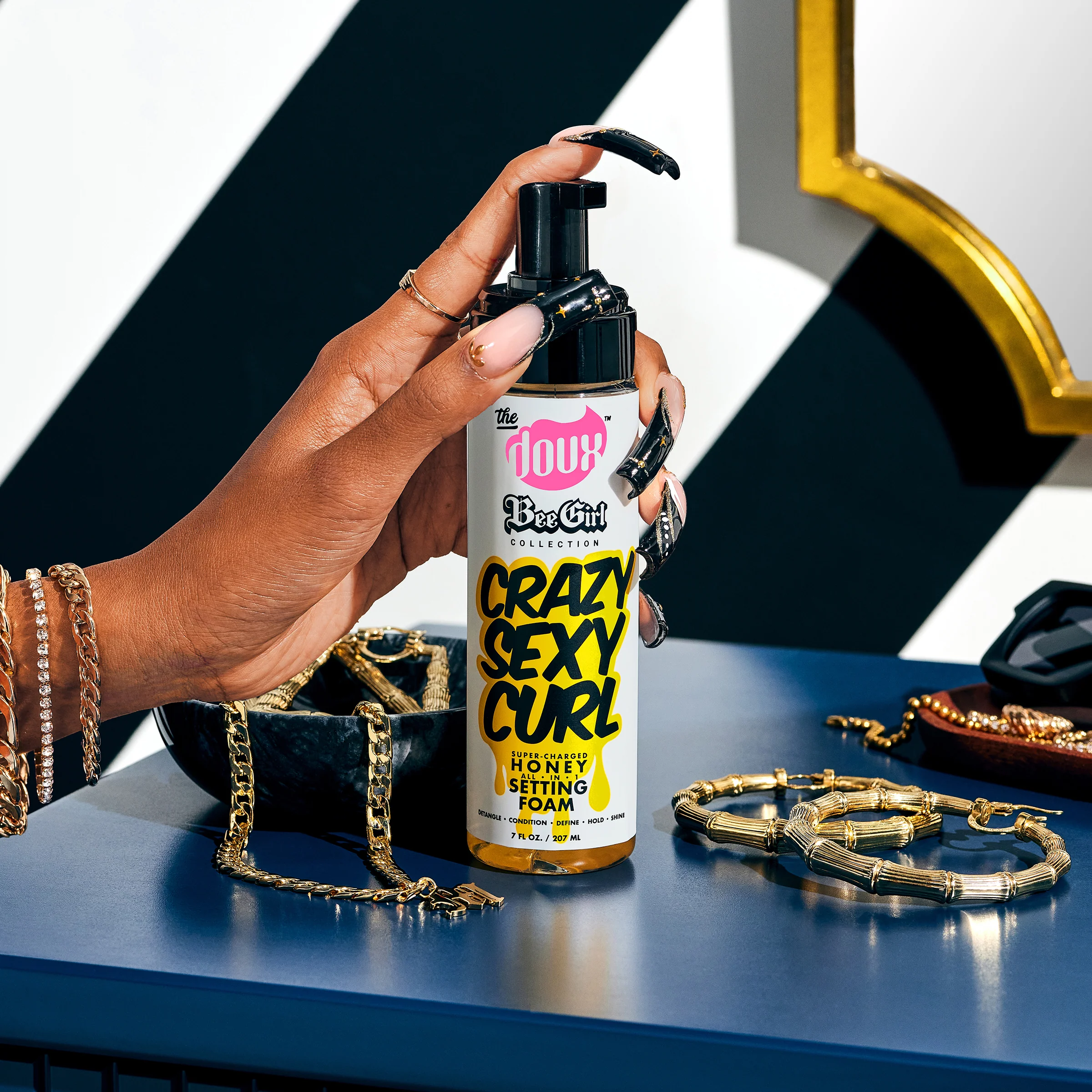 CRAZYSEXYCURL™ Honey Setting Foam 7oz - Image 5