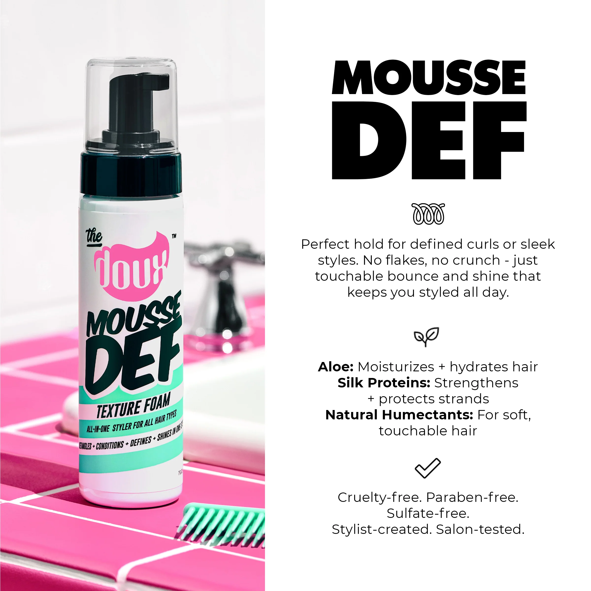 MOUSSE DEF Texture Foam® 7 oz - Image 4